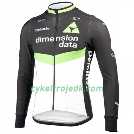 Cykeltrøje Langærmet 2017 Dimension Data N001 Langærmet